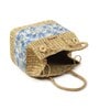 Seagrass Picnic Basket | Tiffin Basket Bag |Travel Basket