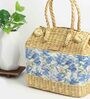 Seagrass Picnic Basket | Tiffin Basket Bag |Travel Basket