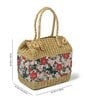 Seagrass Picnic Basket | Tiffin Basket Bag |Travel Basket