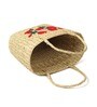 Seagrass Shopping Basket | Embroidery Basket