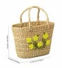 Seagrass Shopping Basket | Embroidery Basket