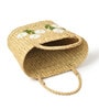 Seagrass Shopping Basket | Embroidery Basket