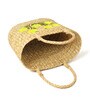 Seagrass Shopping Basket | Embroidery Basket