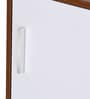 Sear 3 Tier File Cabinet In Classic Walnut And White Finish