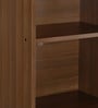 Sear 5 Tier File Cabinet In Classic Walnut And White Finish