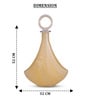 Seashell Elegance Glassware (Large) Glass Vase