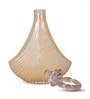 Seashell Elegance Glassware (Large) Glass Vase