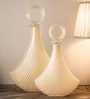 Seashell Elegance Glassware (Large) Glass Vase