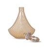 Seashell Elegance Glassware (Small) Glass Vase