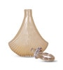 Seashell Elegance Glassware (Small) Glass Vase