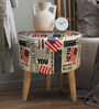Seating Stool In Multi Colour Colour