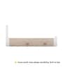 Secret Queen Bed in Pearly White Colour with Drawer Storage