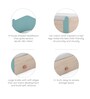 Secret Single Bed in Marine Teal Colour with Drawer Storage