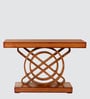 Sedin Solid Wood Console Table in Teak Finish