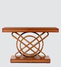 Sedin Solid Wood Console Table in Teak Finish