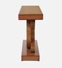Sedin Solid Wood Console Table In Teak Finish