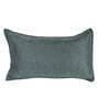 Green Abstract 210TC Jute 17 x 27 Inches Pillow Covers (Set of 2)