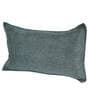 Green Abstract 210TC Jute 17 x 27 Inches Pillow Covers (Set of 2)