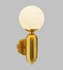 Jacinda Brass Glass and Metal Wall Sconces