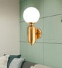 Jacinda Brass Glass and Metal Wall Sconces