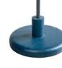 Seed End Table In Deep Blue Finish