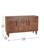 Seed Sideboard In Natural Mango Wood Finish