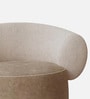 Seerlune Soft Lounge Chair In Beige Colour