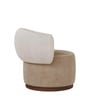 Seerlune Soft Lounge Chair In Beige Colour