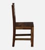 Segur Sheesham Wood 6 Seater Dining Set (1 Table + 4 Chairs + 1 Bench) In Provincial Teak Finish