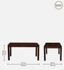 Segur Sheesham Wood 6 Seater Dining Set In Honey Oak Finish (1 Table + 4 Chairs + 1 Bench)