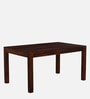 Segur Sheesham Wood 6 Seater Dining Set In Honey Oak Finish (1 Table + 4 Chairs + 1 Bench)