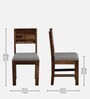 Segur Sheesham Wood 6 Seater Dining Set In Provincial Teak Finish with 01 Table 01 Bench and 4 Chairs