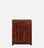Segur Sheesham Wood Bar Cabinet In Honey Oak Finish