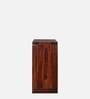 Segur Sheesham Wood Bar Cabinet In Honey Oak Finish