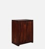Segur Sheesham Wood Bar Cabinet In Honey Oak Finish