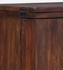 Segur Sheesham Wood Bar Cabinet In Provincial Teak Finish