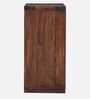 Segur Sheesham Wood Bar Cabinet In Provincial Teak Finish