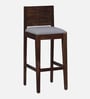 Segur Sheesham Wood Bar Stool in Provincial Teak Finish