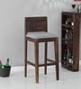 Segur Sheesham Wood Bar Stool in Provincial Teak Finish