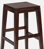 Segur Sheesham Wood Bar Stool In Provincial Teak