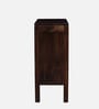 Segur Sheesham Wood Bar Table Set in Provincial Teak Finish With Set of 2 Cushioned Chairs