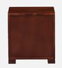 Segur Sheesham Wood Bedside Table In Honey Oak Finish With Drawers