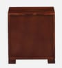 Segur Sheesham Wood Bedside Table In Honey Oak Finish With Drawers