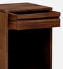 Segur Sheesham Wood Bedside Table In Provincial Teak Finish