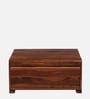 Segur Sheesham Wood Coffee Table In Honey Oak Finish