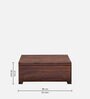 Segur Sheesham Wood Coffee Table In Provincial Teak