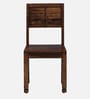 Segur Sheesham Wood Dining Chairs In Provincial Teak Finish (Set Of 2)