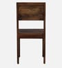 Segur Sheesham Wood Dining Chairs In Provincial Teak Finish (Set Of 2)