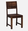 Segur Sheesham Wood Dining Chairs In Provincial Teak Finish (Set Of 2)