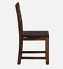 Segur Sheesham Wood Dining Chairs In Provincial Teak Finish (Set Of 2)